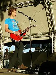 The Sick-Leaves performing live at Rocking the Daisies festival, Darling, Western Cape, South Africa. 9 October 2009.