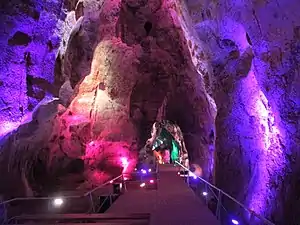 Inside el‑Wad Cave
