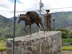 Statue honouring the coffee farmers, Pisba