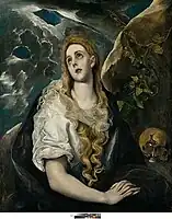 El Greco "Penitent Magdalene" a c.1580–1585 version