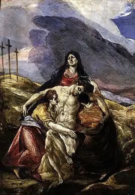 El Greco, Pietà, 1571–1576, Philadelphia Museum of Art