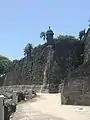 A garita on the city walls of Old San Juan.