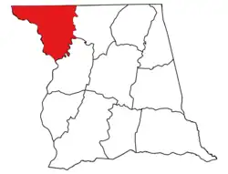 Location of Eldorado Township in Montgomery County
