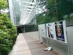 Passageway inside the embassy