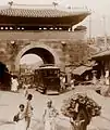 Streetcar in Seoul, 1903