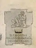 Elemosiniera for public charity