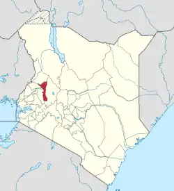 Location in Kenya