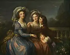 Natalie Victurnienne de Mortemart, marquise de Rougé, by Vigée-Lebrun