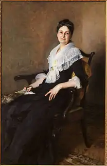 John Singer Sargent, Elizabeth Allen Marquand, 1887, mother of the museum's first director, Allan Marquand