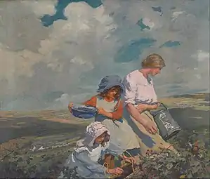 Blackberry Gathering, 1912, oil on canvas