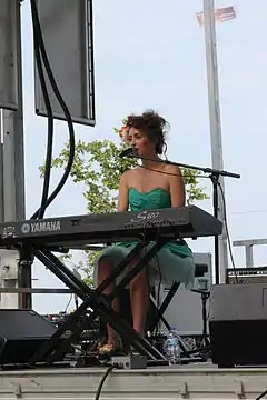 Elizaveta performing in 2011