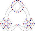 The chromatic number of the Ellingham–Horton 54-graph is 2.