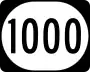 Kentucky Route 1000 marker