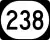 Kentucky Route 238 marker