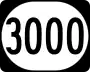 Kentucky Route 3000 marker
