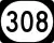 Kentucky Route 308 marker