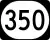 Kentucky Route 350 marker