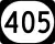 Kentucky Route 405 marker