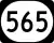 Kentucky Route 565 marker
