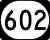 Kentucky Route 602 marker