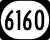 Kentucky Route 6160 marker