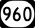 Kentucky Route 960 marker