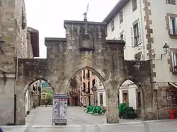 An archway in Elorrio