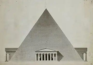 Design for the Elysium, by Louis-Sylvestre Gasse, 1799