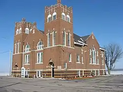 Emanuel's Christian Church, a landmark in the township