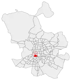 Location of Embajadores