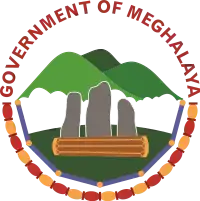Official emblem of Meghalaya