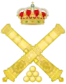 Emblem of Artillery Forces (Ornamented)