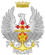 Emblem of the former Defence High Command (AEM)Until 1975