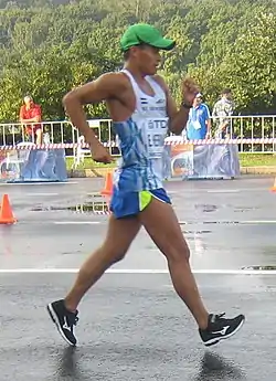 Emerson Hernández is a Salvadorean race walker.
