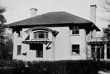 Emil Rudolph House, Highland Park, Illinois, 1907