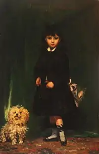 The Artist's Daughter, Marie-Anne (1874)