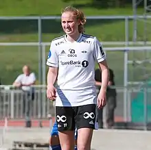 Picture of Emilie Bragstad during a Rosenborg match