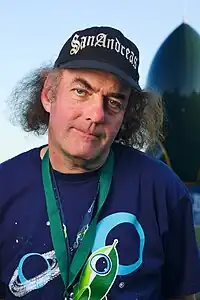 Eric "Emmanuel Goldstein" Corley at Chaos Communication Camp in 2011