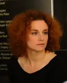 Emmanuelle Haïm during the press conference inaugurating the 8th Misteria Paschalia festival, 18 April 2011