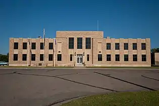 Emmons County Courthouse, Linton, North Dakota (1934)