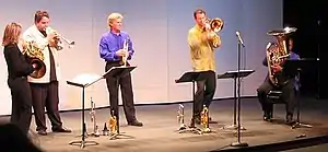 Empire Brass performing in 2006