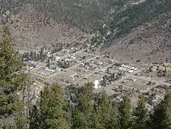 Empire as seen from Douglas Mountain