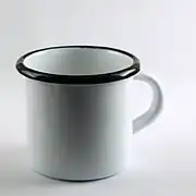 Enamel mug