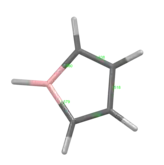 Bond lengths in Borole