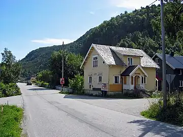 Old municipal government house in Engan