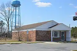 Post office and water tower