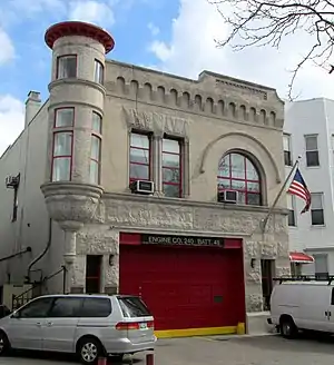 The Engine Co. 240/Battalion 48 firehouse