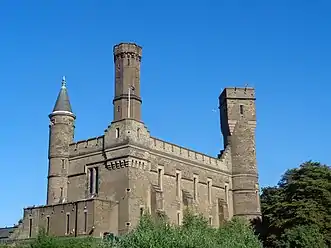 Medieval castle:Engine House,Stoke Newington, 1854–6