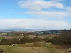 Looking north towards Scone