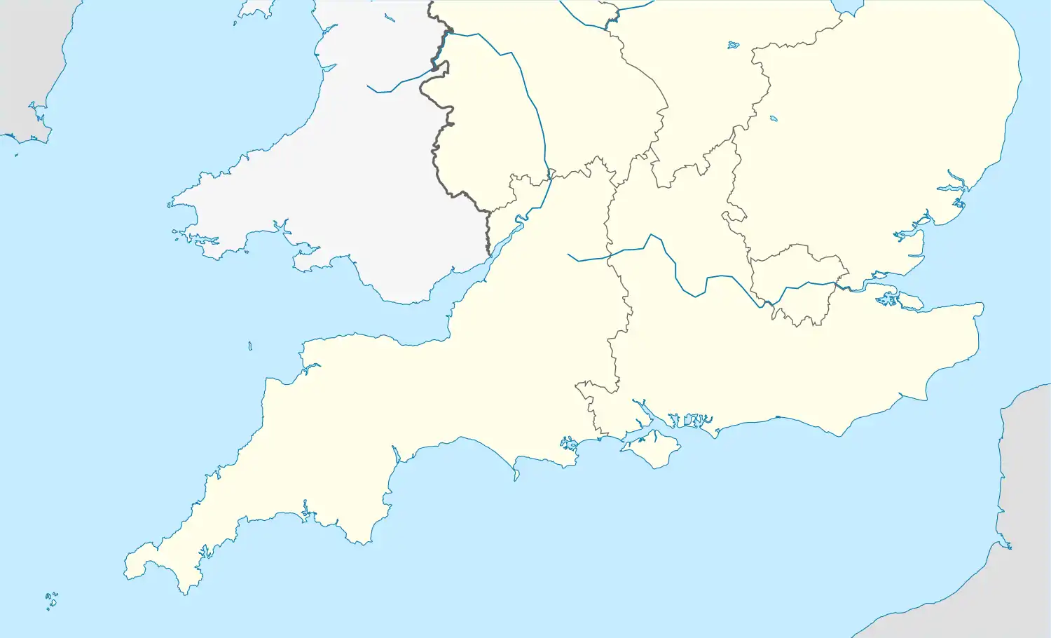 1997–98 National League 2 South is located in Southern England